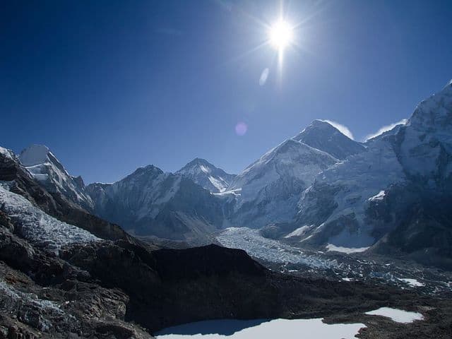 photo taken on the Mount Everest Base Camp Trek - day 9 - Gorak Shep to Pheriche by Thomas Fuhrman